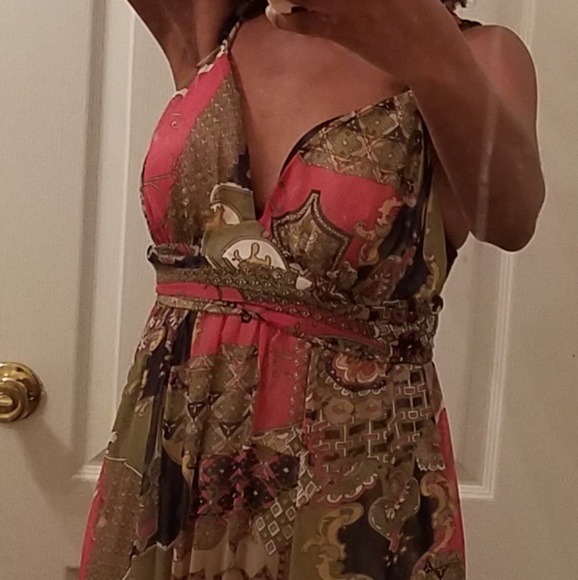 Lovely printed Miss Me maxi - Picture 1 of 6